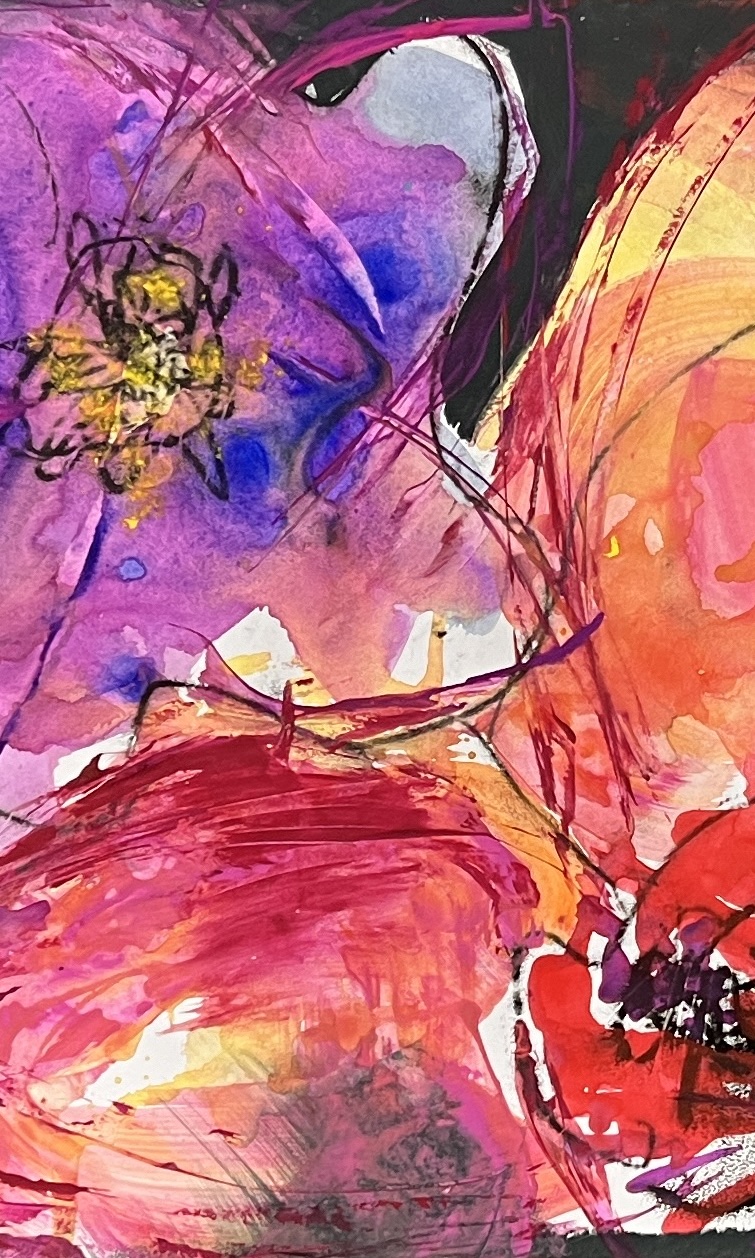 Lebende Blume in Graphik und Malerei